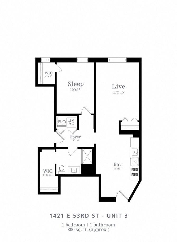 5300 S Blackstone Ave 1-3 Beds Apartment for Rent - Photo Gallery 29